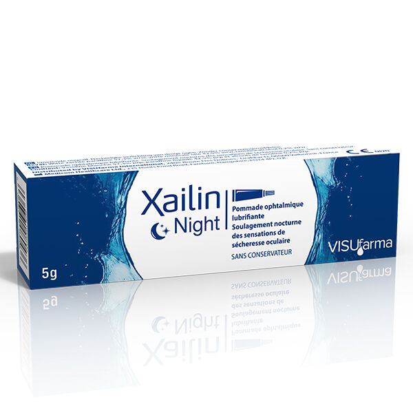 Visu Farma Xailin Night Pommade Ophtalmique Lubrifiante 5g