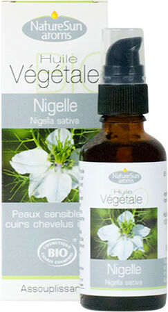 NatureSun Aroms Huiles Végétales Bio Nigelle 50ml