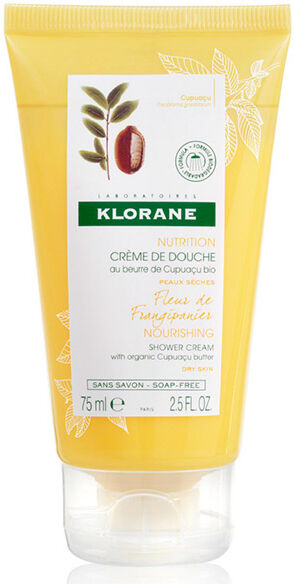 Klorane Fleur de Frangipanier Crème de Douche Nutrition 75ml