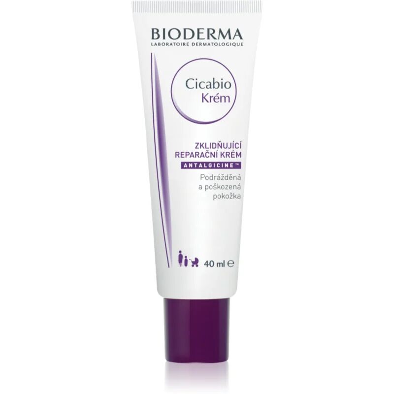 Bioderma Cicabio Cream Soothing Cream Against Irritation And Itching 40 ml