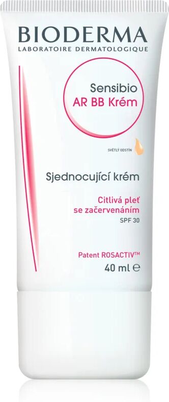 Bioderma Sensibio AR BB Cream BB Cream SPF 30 Shade Light 40 ml