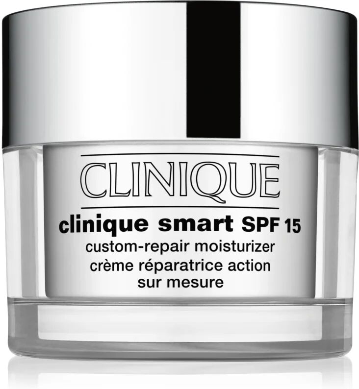 Clinique Smart™ SPF 15 Custom-Repair Moisturizer Anti-Wrinkle Moisturising Day Cream for Dry and Very Dry Skin For Very Dry Skin 50 ml