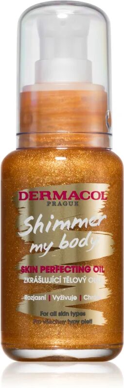 Dermacol Shimmer My Body Velvety Body Oil with Glitter 50 ml