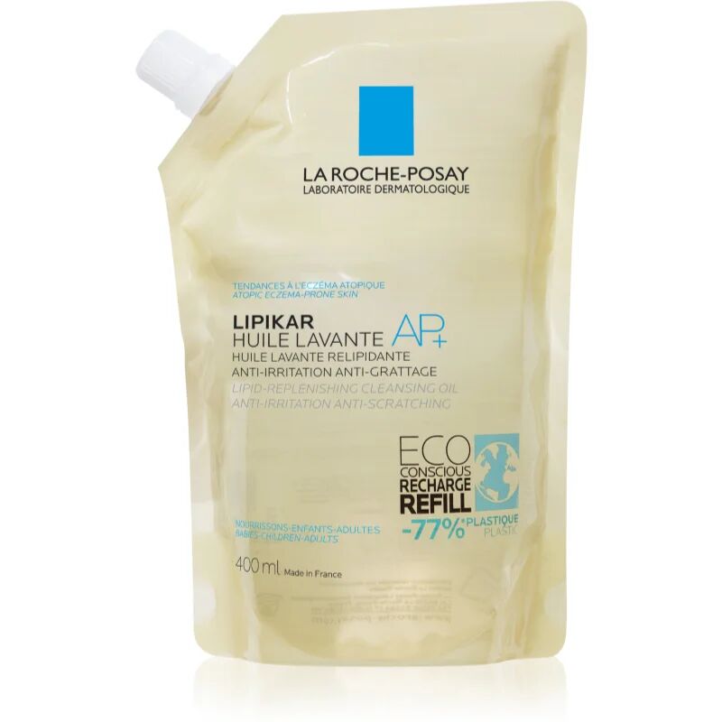 La Roche-Posay Lipikar Huile AP+ Lipid-Replenishing Cleansing Oil Anti-Irritation Refill 400 ml