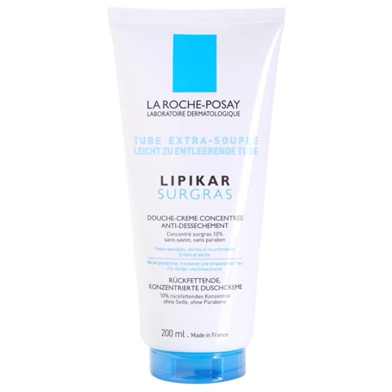 La Roche-Posay Lipikar Surgras Shower Cream For Dry To Very Dry Skin 200 ml