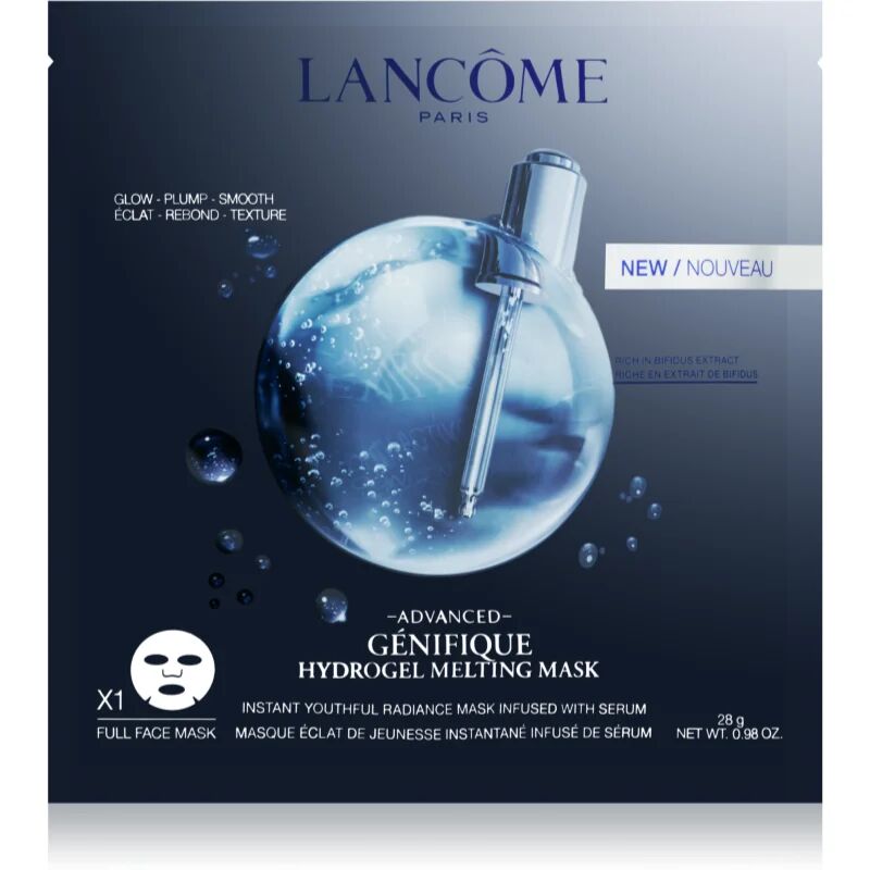 Lancôme Génifique Advanced Rejuvenating Radiance Face Mask with Moisturizing Effect Hydrogel Melting Mask 28 g