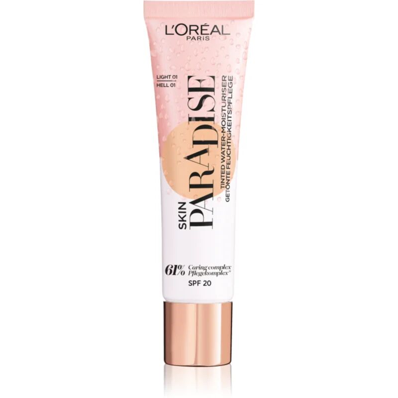 L’Oréal Paris Wake Up & Glow Skin Paradise Tinted Moisturiser Shade Light 01 30 ml