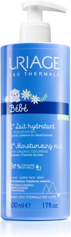 Uriage Bébé 1st Moisturizing Milk Moisturizing Milk for Children from Birth 500 ml