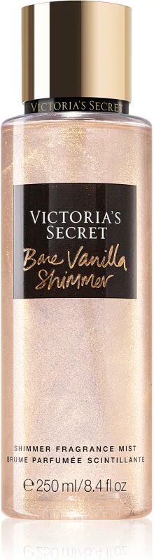 Victoria's Secret Bare Vanilla Shimmer Body Spray with Glitter for Women 250 ml