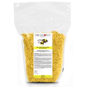 Miraflores Cera A Caldo A Gocce Con Miele - Busta 1 Kg