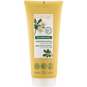 Klorane Fiore di Frangipane - Crema Doccia Nutritiva con Burro di Cupuacu, 200ml