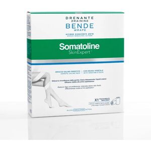 Somatoline Skin Expert Corpo - Bende Drenanti Azione Riducente Urto, 2 Bende