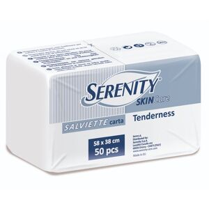 Serenity Skincare - Salvietta Carta Tenderness Misura 58x38cm, 50 Pezzi