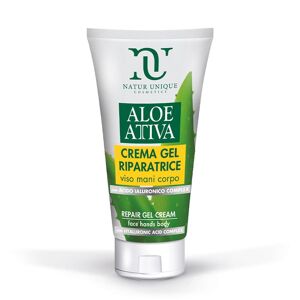 Natur Unique Aloe Attiva - Crema Gel Riparatrice Viso e Corpo, 150ml