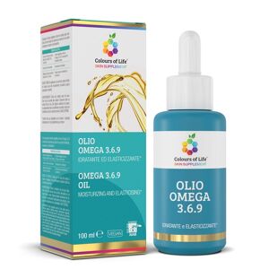 Optima Naturals Colours Of Life - Olio Omega 3.6.9 Idratante, 100ml