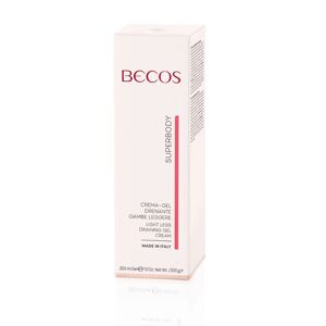 Becos Superbody Crema Gel Drenante Gambe Leggere 200ml