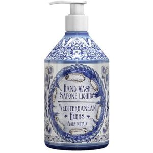 MAIOLICHE Sapone Liquido Mani 500 Ml Erbe Del Mediterraneo