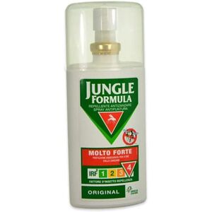 JUNGLE FORMULA Molto Forte Spray Repellente Anti-zanzare Original 75 Ml