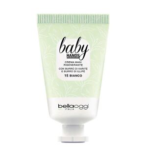 BellaOggi Italia BellaOggi Baby Hands Crema Mani Rigenerante Al Tè Bianco Con Burro Di Karité 30 ml