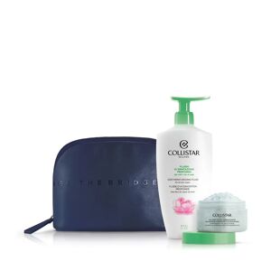 Collistar Cofanetto Fluido Di Idratazione Profonda 400 ml + Talasso Scrub Energizzante 150 gr + Beauty Bag The Bridge