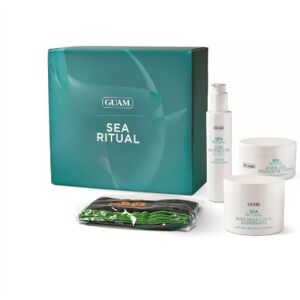 lacote srl guam - sea ritual cofanetto trattamento rassodante intensivo completo   maschera corpo 500ml + scrub-gel corpo 250ml + olio nutriente corpo 200ml + telo bagno regalo