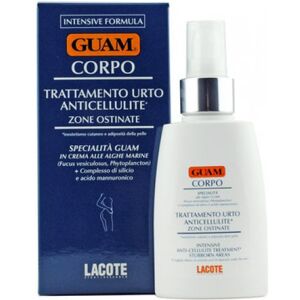 Lacote Srl Guam - Trattamento Urto Crema Anticellulite Zone Ostinate Corpo 100ml - Crema Anticellulite per Zone Difficili