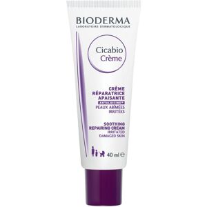 Bioderma Cicabio Crema Lenitiva 40ml - Trattamento Ristrutturante per Pelle Arrossata Viso e Corpo