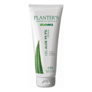 Dipros Planter's - Gel Puro 99,9% Aloe Vera 200ml, Idratazione e Cura per la Pelle Naturale
