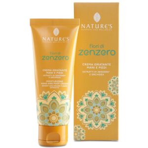 Bios Line Spa Nature's Fiori Di Zenzero Crema Idratante Mani Piedi 75ml - Crema Nutriente Multifunzione