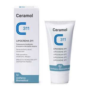 Unifarco Spa Ceramol 311 Lipocrema 50ml - Idratazione Profonda e Cura delle Labbra