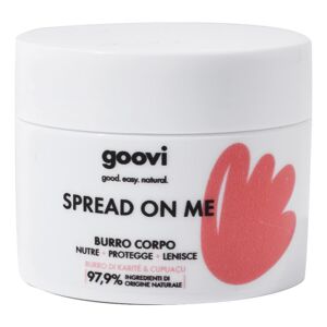 The Good Vibes Company Srl Goovi Burro Corpo 150ml - Nutriente e Idratante con Olio di Argan Bio