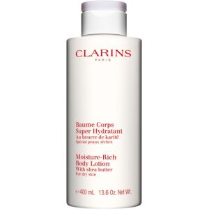 Clarins Baume Corps Super Hydratant Au Burre De Karité Spécial Peaux Sèches 400 ML