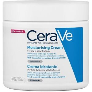 CeraVe Crema Idratante per Pelli Secche e Molto Secche 454g