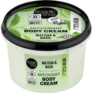 organic shop Creme Corpo Bio Crema Corpo Antiossidante con Matcha e Basilico