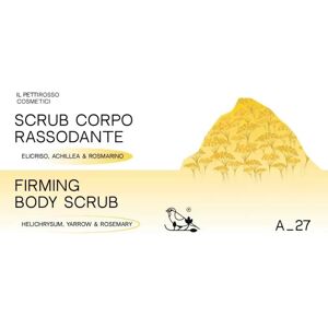 il pettirosso cosmetici Scrub Corpo Scrub Corpo Rassodante