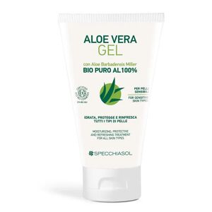 Specchiasol Aloe Vera Gel Corpo Bio Puro 100% 150 ml