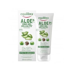 Equilibra Aloe Crio-Gel Cellulite Effetto Ghiaccio Trattamento Anti-Cellulite 200 ml
