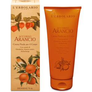 L'Erbolario Crema Fluida per il Corpo Accordo Arancio 200 ml