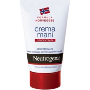 Neutrogena Linea Mani Crema Concentrata Nutriente Senza Profumo 75 ml