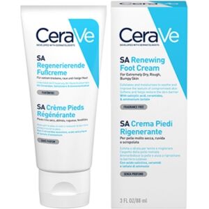 CeraVe Linea Benessere dei Piedi Crema Piedi Rigenerante 88 Ml