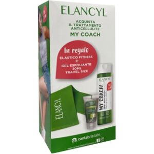 Elancyl Laboratoire My Coach Tubo 200 ml+ elastico+ gel esfoliante 30 ml