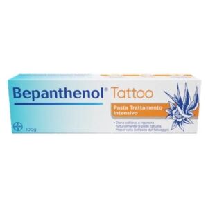 Bepanthenol Linea Protezione Pelle Tattoo Pasta Protettiva Lenitiva 100 Ml