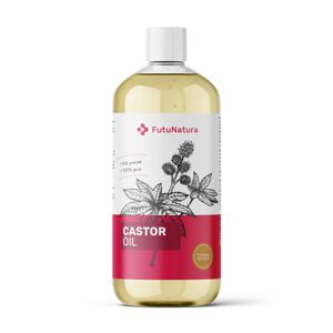 FutuNatura 100% olio di ricino - perdita di capelli e ciglia, 500 ml