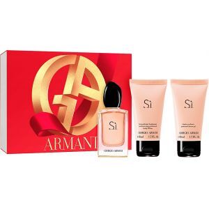 Armani Sì  - Cofanetto 50 ml, Latte Corpo 50 ml + Bagno Doccia 50 ml Donna