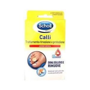 DrScholl's SCHOLL CALLI 4 CEROTTI IDROREPELLENTI + 4 DISCHETTI CALLIFUGHI