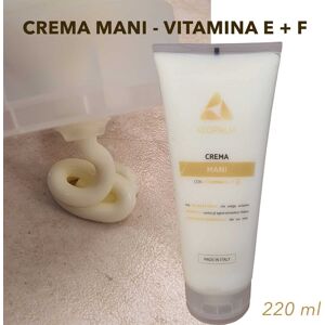 CREMA MANI CON VITAMINA E + F DA 220 ml Keopalia made in Italy