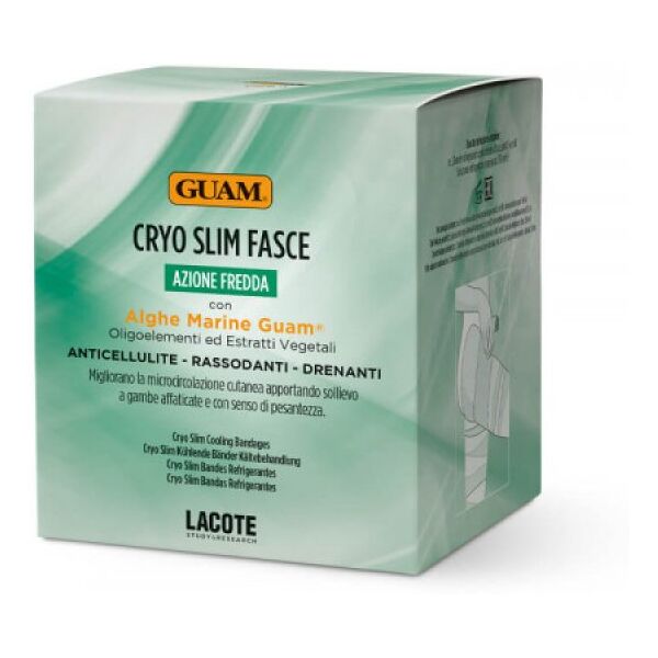 lacote srl guam cryo slim fasce lacote 2 pezzi