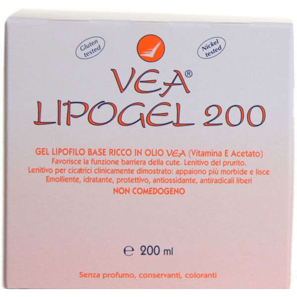 hulka srl vea lipogel idratante protettivo 200ml