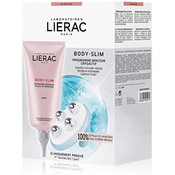 lierac body slim concentrato crioattivo + roller snellente