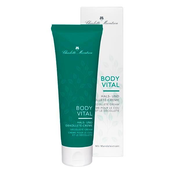 charlotte meentzen body vital crema per collo e décolleté 75 ml